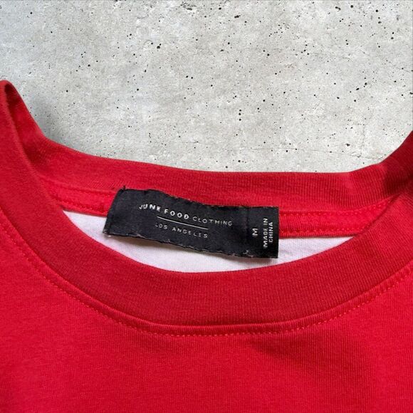 Kansas City Chiefs Junk Food Clothing Long Sleeve Colorblock Shirt Size M NFL - Picture 8 of 10